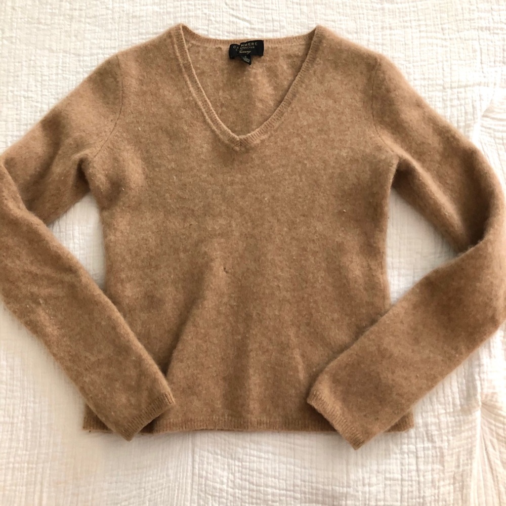 Brown Cashmere Sweater